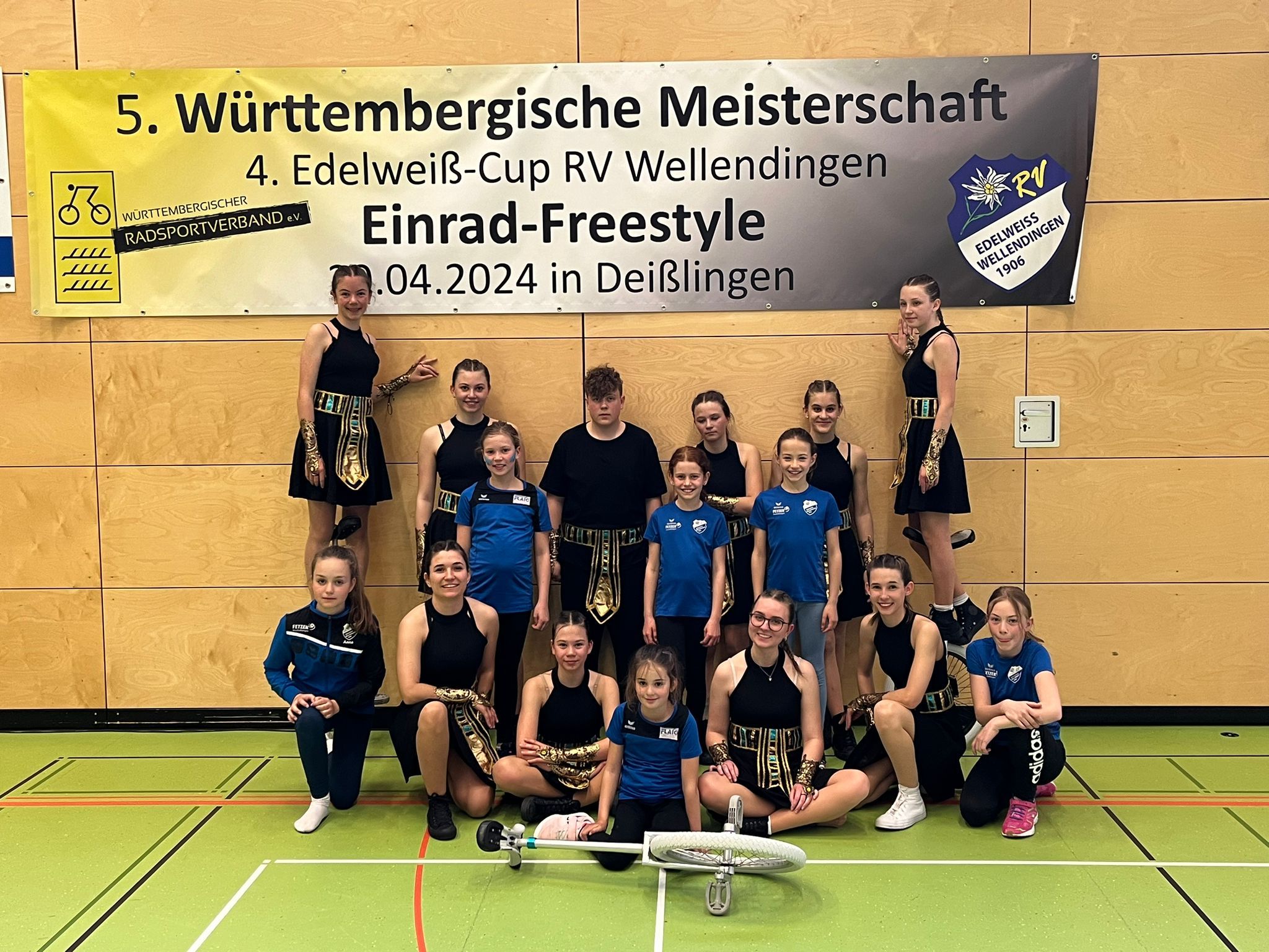 Württembergische Meisterschaft Einrad Freestyle 2024 – RV Wellendingen